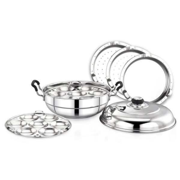 Pralady 14 MULTI IDLI POT - 5 Plates