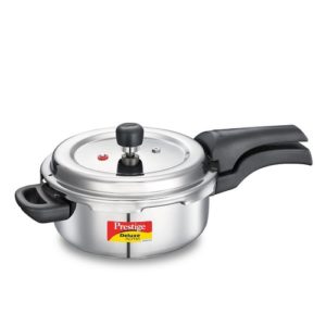 Prestige Deluxe Alpha Svachh Stainless Steel Spillage Control Pressure Cooker / Pressure Pan