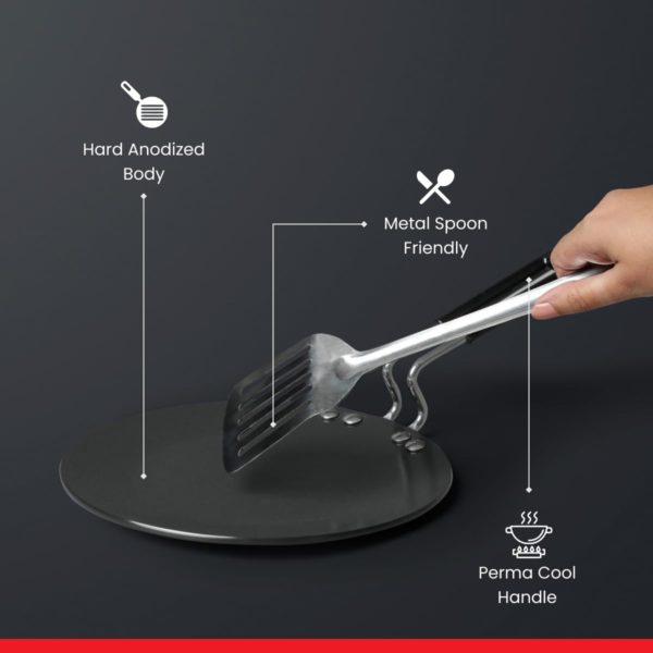 Prestige Hard Anodized Plus Roti/Chapati Tawa