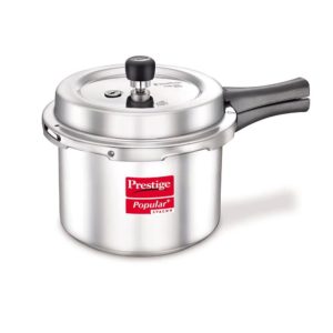 Prestige Popular Plus Svachh Virgin Aluminium Spillage Control Pressure Cooker