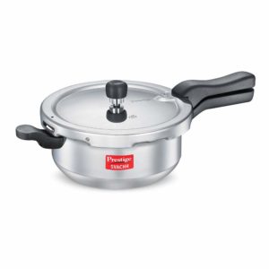 Prestige Svachh Aluminium JUNIOR 3.5 Litre Outer Lid Pressure Cooker