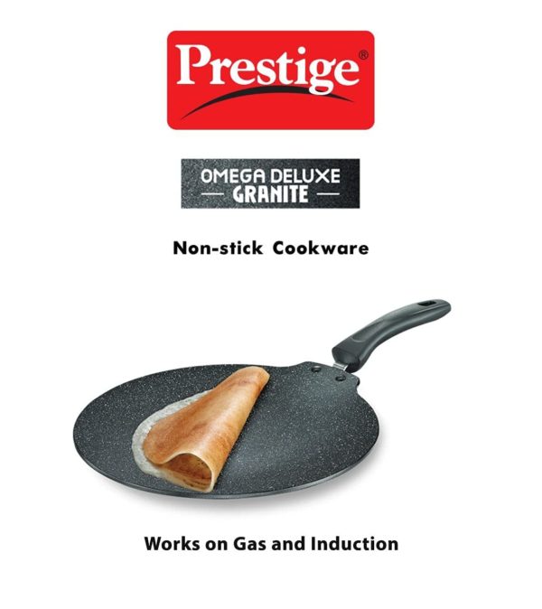 Prestige Omega Deluxe Granite Flat Dosa Tawa