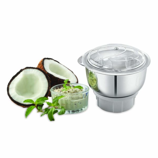 BOSS Crown 750W Mixer Grinder with Powerful Motor with 3 Stainless Steel Jars