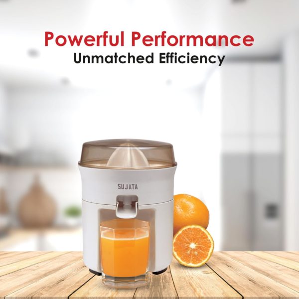 Sujata Citromatic The Expert Citrus Juicer with Special Lemon Press