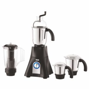 BOSS CycloneMaxx 900W Mixer Grinder with Powerful Motor with Stainless Steel 4 Jars