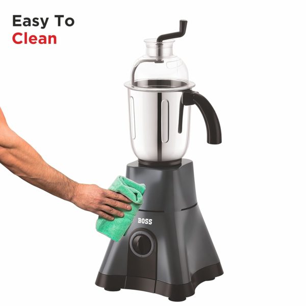 BOSS Cyclone-Nx 750W Mixer Grinder with Powerful Motor with 3 Stainless Steel Jars