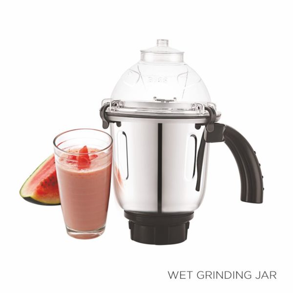 BOSS Crown 750W Mixer Grinder with Powerful Motor with 3 Stainless Steel Jars