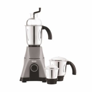 BOSS Cyclone-Nx 750W Mixer Grinder with Powerful Motor with 3 Stainless Steel Jars
