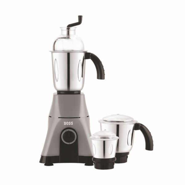 BOSS Cyclone-Nx 750W Mixer Grinder with Powerful Motor with 3 Stainless Steel Jars